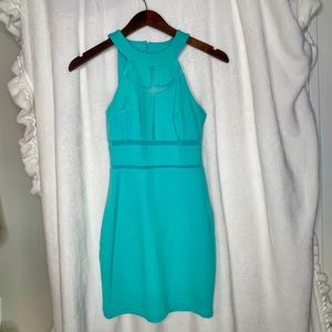 Aqua/Tiffany blue dress